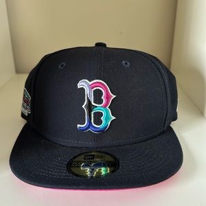 Boston Red Sox New Era Baseball Cap Hat Size 7